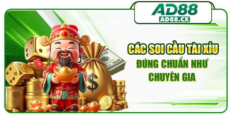 Các soi cầu tài xỉu đúng chuẩn như chuyên gia